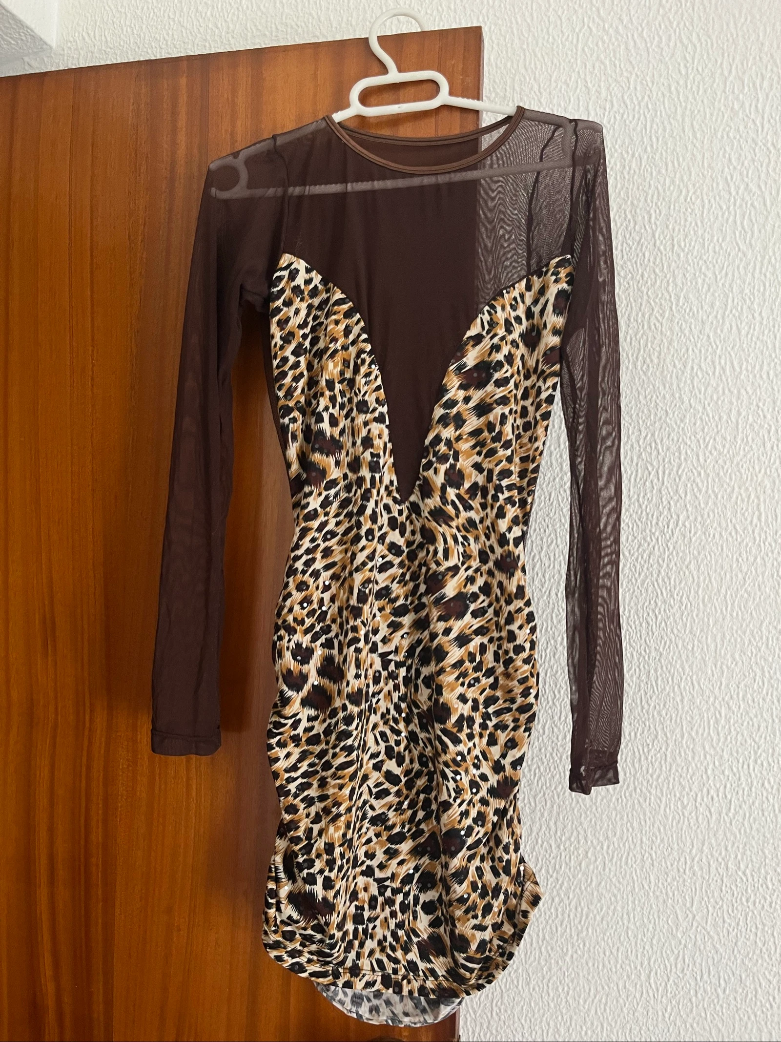 vestido leopardo 